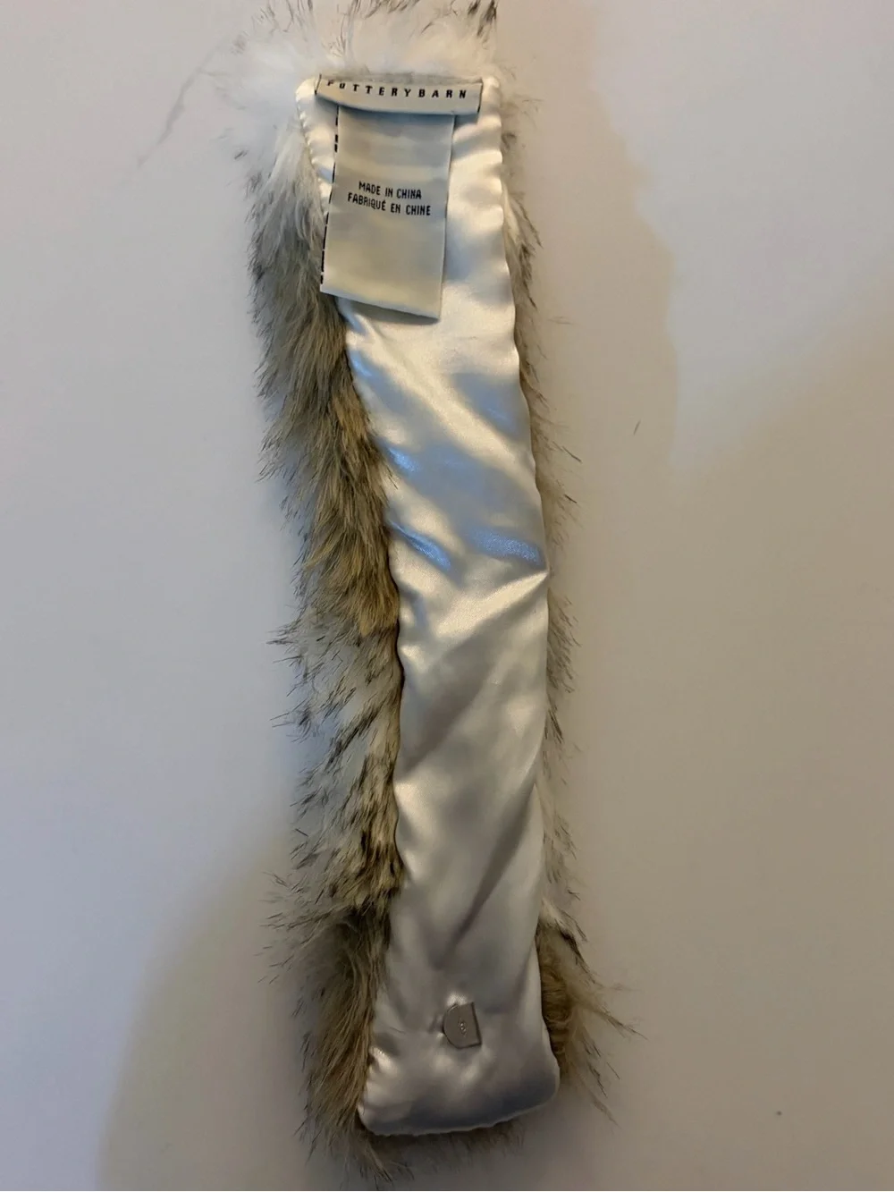 Pottery Barn plush faux